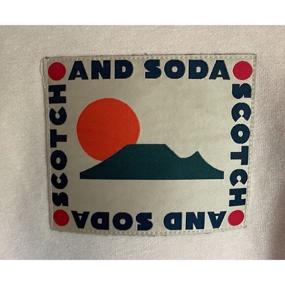 Scotch & Soda Twist-Front Sweatshirt Size M - Picture 5 of 7